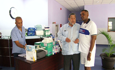  Neil Corke Donates Medical Supplies to Modern Medical Diagnostic Centre